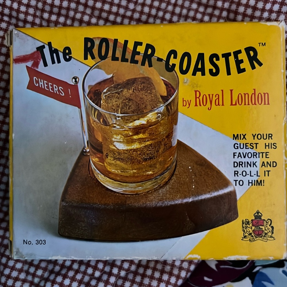 Royal London Roller Coaster- Vintage Barware